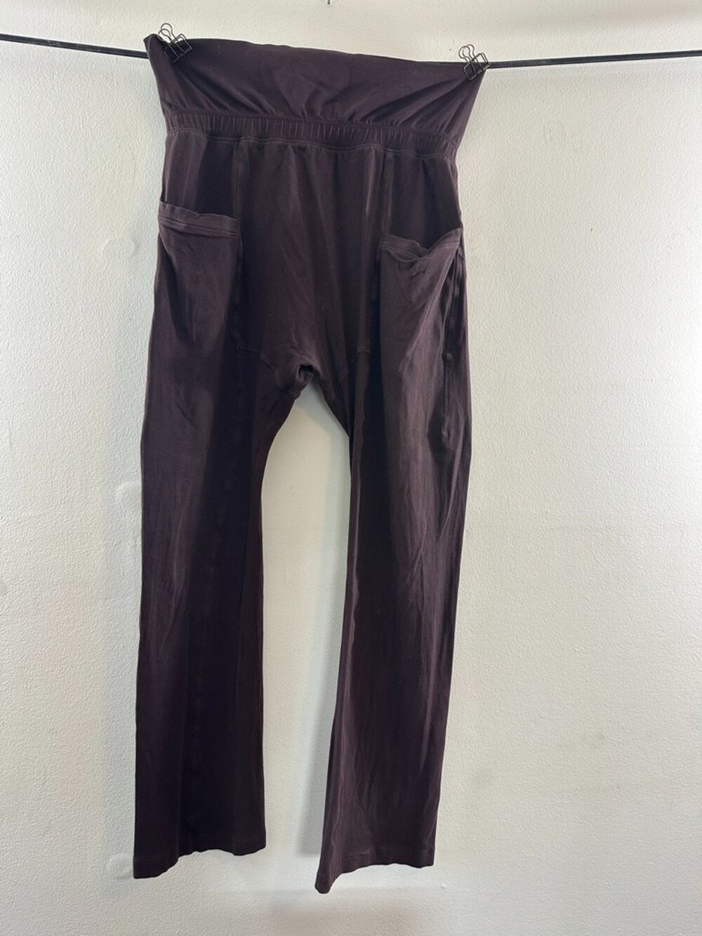 AryaSense purple pants with slight drop crotch Large